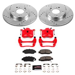 PowerStop Z23 Evolution Sport Brake Upgrade Kits with Calipers for 2016-2017 ACCORD - KC7345