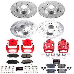 PowerStop Z23 Evolution Sport Brake Upgrade Kits with Calipers for 2016-2017 ACCORD - KC7346