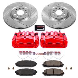 PowerStop Z23 Evolution Sport Brake Upgrade Kits with Calipers for 2016-2023 CHEROKEE - KC7414