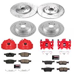 PowerStop Z23 Evolution Sport Brake Upgrade Kits with Calipers for 2017 ESCAPE - KC7570