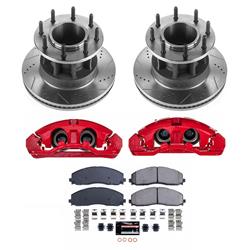PowerStop Z23 Evolution Sport Brake Upgrade Kits with Calipers for 2017-2022 F-350 SUPER DUTY - KC7669