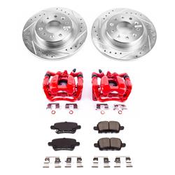 PowerStop Z23 Evolution Sport Brake Upgrade Kits with Calipers for 2018-2021 EQUINOX, 2019 LACROSSE, 2021 TERRAIN - KC7721