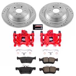 PowerStop Z23 Evolution Sport Brake Upgrade Kits with Calipers for 2017-2019 ESCAPE, 2017-2020 FUSION - KC7723