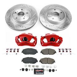 PowerStop Z23 Evolution Sport Brake Upgrade Kits with Calipers for 2019 ES300H - KC7895