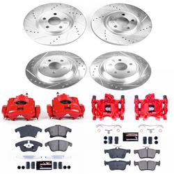 PowerStop Z23 Evolution Sport Brake Upgrade Kits with Calipers for 2017-2020 MKZ - KC7912