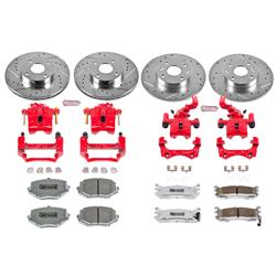 PowerStop Z26 Street Warrior Brake Upgrade Kits with Calipers for 1994-2005 MIATA - KC794-26