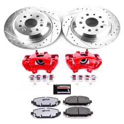 PowerStop Z36 Truck and Tow Brake Upgrade Kits with Calipers for 2018-2024 WRANGLER - KC7942-36