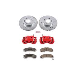 PowerStop Z26 Street Warrior Brake Upgrade Kits with Calipers for 1994-1999 ECLIPSE, 1994-1997 TALON - KC798A-26