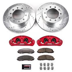 PowerStop Z36 Truck and Tow Brake Upgrade Kits with Calipers for 2015-2016 F-350 SUPER DUTY - KC8029-36