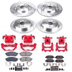 PowerStop Z23 Evolution Sport Brake Upgrade Kits with Calipers for 2014-2019 Q70, 2015-2019 Q70L - KC8061