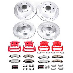 PowerStop Z36 Truck and Tow Brake Upgrade Kits with Calipers for 2005-2006 SIERRA 1500, 2007 SIERRA 1500 CLASSIC - KC8071-36
