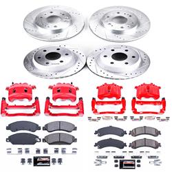 PowerStop Z23 Evolution Sport Brake Upgrade Kits with Calipers for 2005-2006 SIERRA 1500, 2007 SIERRA 1500 CLASSIC - KC8071