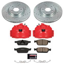 PowerStop Z23 Evolution Sport Brake Upgrade Kits with Calipers for 2018-2023 TRANSIT CONNECT - KC8175