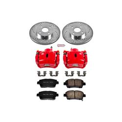 PowerStop Z23 Evolution Sport Brake Upgrade Kits with Calipers for 2001-2005 ECHO, 2000-2005 MR2 SPYDER - KC821
