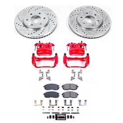 PowerStop Z23 Evolution Sport Brake Upgrade Kits with Calipers for 2016-2019 FRONTIER - KC8324