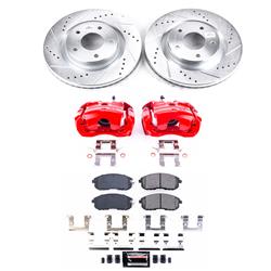 PowerStop Z23 Evolution Sport Brake Upgrade Kits with Calipers for 2011-2017 JUKE, 2019 SENTRA - KC8327