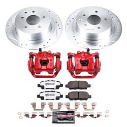 PowerStop Z26 Street Warrior Brake Upgrade Kits with Calipers for 2019 SENTRA - KC8335-26
