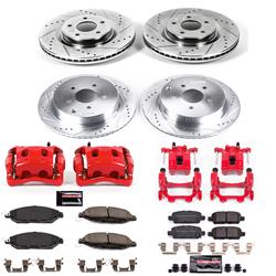 PowerStop Z23 Evolution Sport Brake Upgrade Kits with Calipers for 2019-2020 QX60 - KC8347