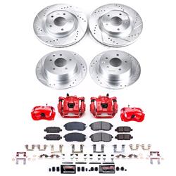 PowerStop Z23 Evolution Sport Brake Upgrade Kits with Calipers for 2019 SENTRA - KC8360