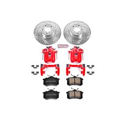 PowerStop Z23 Evolution Sport Brake Upgrade Kits with Calipers for 2001-2005 JETTA - KC847