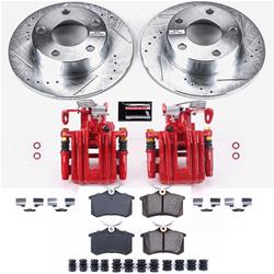 PowerStop Z23 Evolution Sport Brake Upgrade Kits with Calipers for 1998-2001 A6 QUATTRO - KC849