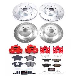 PowerStop Z23 Evolution Sport Brake Upgrade Kits with Calipers for 2019-2020 POLICE RESPONDER HYBRID - KC8541