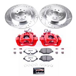 PowerStop Z36 Truck and Tow Brake Upgrade Kits with Calipers for 2013-2014 EDGE, 2013-2015 MKX - KC8846-36