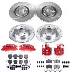 PowerStop Z23 Evolution Sport Brake Upgrade Kits with Calipers for 2001-2005 ALLROAD QUATTRO - KC889
