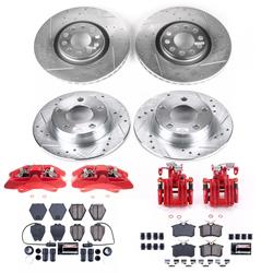 PowerStop Z23 Evolution Sport Brake Upgrade Kits with Calipers for 2000-2001 A6 QUATTRO - KC890
