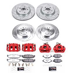 PowerStop Z36 Truck and Tow Brake Upgrade Kits with Calipers for 2011-2019 MKT - KC8971-36