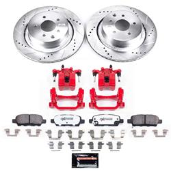 PowerStop Z26 Street Warrior Brake Upgrade Kits with Calipers for 2014-2015 Q60 - KC9062-26