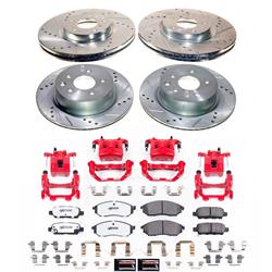 PowerStop Z26 Street Warrior Brake Upgrade Kits with Calipers KC9065-26
