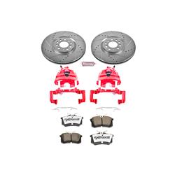 PowerStop Z26 Street Warrior Brake Upgrade Kits with Calipers for 2002-2004 GOLF, 2004 JETTA - KC914-26