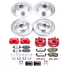 PowerStop Z26 Street Warrior Brake Upgrade Kits with Calipers for 2011-2017 JUKE - KC9141-26