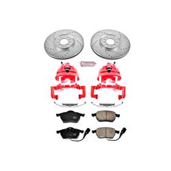 PowerStop Z23 Evolution Sport Brake Upgrade Kits with Calipers for 2002-2004 GOLF, 2004 JETTA - KC914