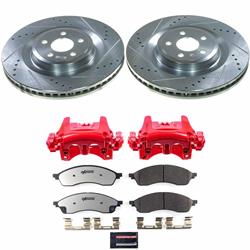 PowerStop Z36 Truck and Tow Brake Upgrade Kits with Calipers for 2021 EDGE, 2021-2022 NAUTILUS - KC9201-36
