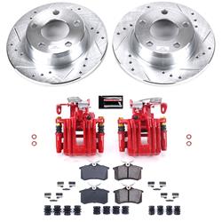 PowerStop Z23 Evolution Sport Brake Upgrade Kits with Calipers for 1998-2004 A6 QUATTRO - KC941