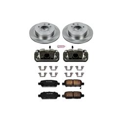 PowerStop Z17 Evolution Plus Stock Replacement Brake Kits with Calipers for 2003-2005 350Z, G35 - KCOE103