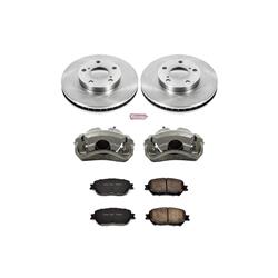 PowerStop Z17 Evolution Plus Stock Replacement Brake Kits with Calipers for 2002-2006 CAMRY - KCOE1064