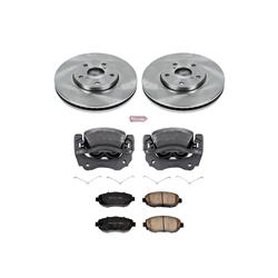 PowerStop Z17 Evolution Plus Stock Replacement Brake Kits with Calipers KCOE1077A