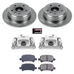 PowerStop Z17 Evolution Plus Stock Replacement Brake Kits with Calipers for 2000-2001 CAMRY, 2000-2003 SOLARA - KCOE1083A