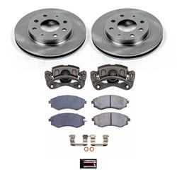 PowerStop Z17 Evolution Plus Stock Replacement Brake Kits with Calipers for 2005-2006 ELANTRA - KCOE1087C