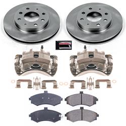 PowerStop Z17 Evolution Plus Stock Replacement Brake Kits with Calipers for 2003-2005 ELANTRA - KCOE1093A