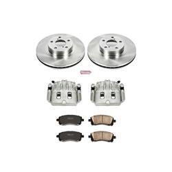 PowerStop Z17 Evolution Plus Stock Replacement Brake Kits with Calipers KCOE1120