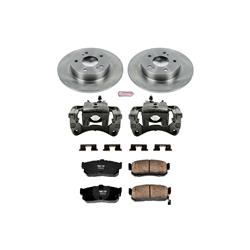 PowerStop Z17 Evolution Plus Stock Replacement Brake Kits with Calipers for 1996-2001 I30, 1995-2001 MAXIMA - KCOE1168