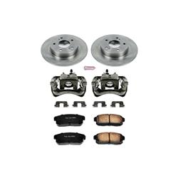 PowerStop Z17 Evolution Plus Stock Replacement Brake Kits with Calipers for 2001 I30, 2002-2004 I35, 2001-2003 MAXIMA - KCOE1169