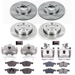 PowerStop Z17 Evolution Plus Stock Replacement Brake Kits with Calipers for 2008-2009 3 - KCOE121A