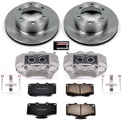 PowerStop Z17 Evolution Plus Stock Replacement Brake Kits with Calipers for 1995-2002 4RUNNER - KCOE1233
