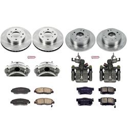 PowerStop Z17 Evolution Plus Stock Replacement Brake Kits with Calipers for 1998-2002 ACCORD - KCOE1240B