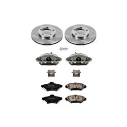 PowerStop Z17 Evolution Plus Stock Replacement Brake Kits with Calipers for 1994-1998 MUSTANG - KCOE1299